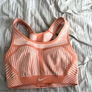 Nike peach compression sports bra BUNDLE AND SAVE!